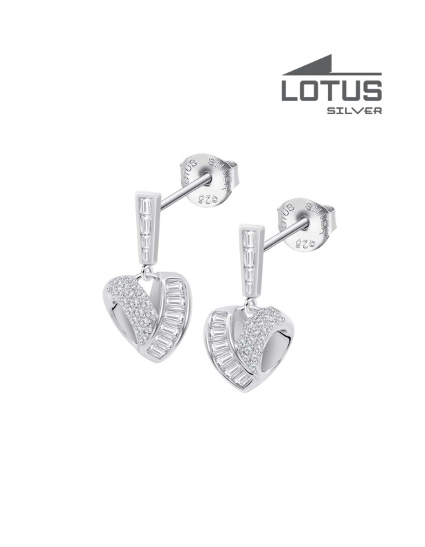 LOTUS SILVER EARRINGS